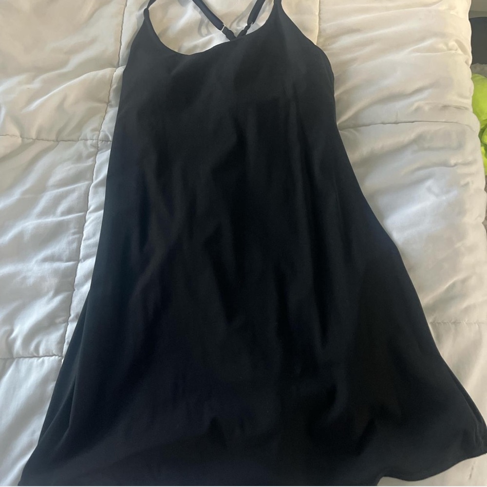 Black Strappy Dress